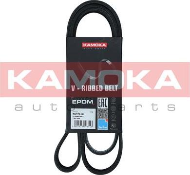 Kamoka 7017018 - Поликлиновой ремень autospares.lv