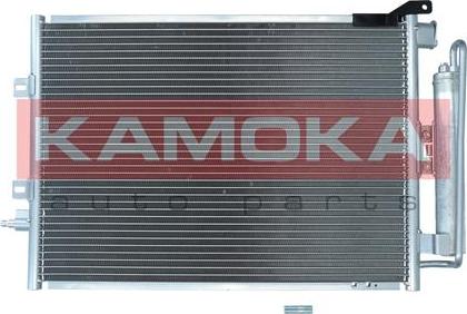 Kamoka 7800046 - Конденсатор кондиционера autospares.lv