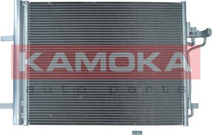 Kamoka 7800058 - Конденсатор кондиционера autospares.lv