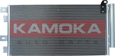 Kamoka 7800017 - Конденсатор кондиционера autospares.lv