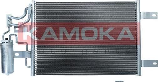 Kamoka 7800184 - Конденсатор кондиционера autospares.lv