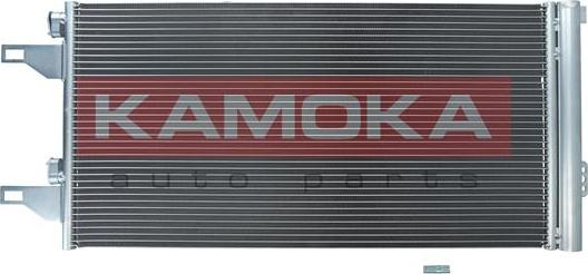 Kamoka 7800135 - Конденсатор кондиционера autospares.lv