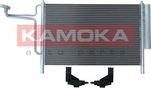 Kamoka 7800225 - Конденсатор кондиционера autospares.lv