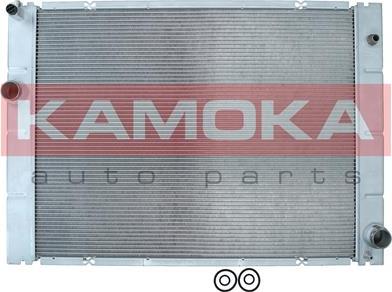 Kamoka 7700022 - Радиатор, охлаждение двигателя autospares.lv