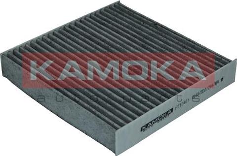 Kamoka F510301 - Фильтр воздуха в салоне autospares.lv
