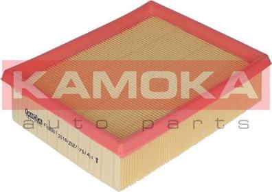 Kamoka F208901 - Воздушный фильтр, двигатель autospares.lv