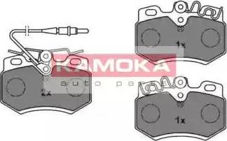 Kamoka JQ101910 - Тормозные колодки, дисковые, комплект autospares.lv