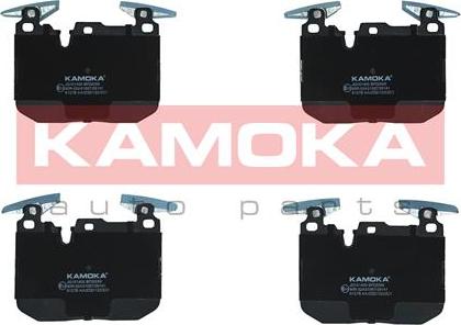 Kamoka JQ101400 - Тормозные колодки, дисковые, комплект autospares.lv