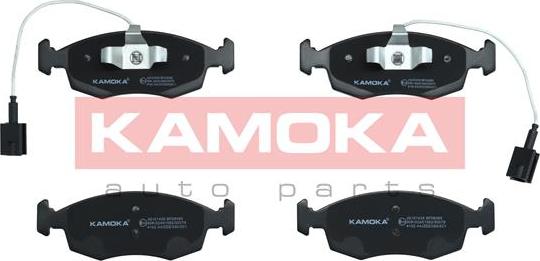 Kamoka JQ101435 - Тормозные колодки, дисковые, комплект autospares.lv