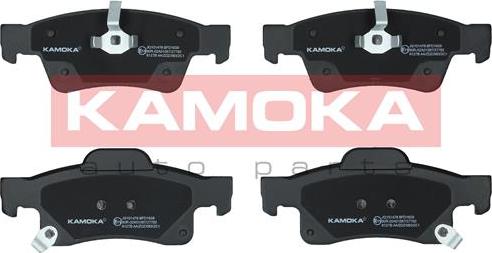 Kamoka JQ101476 - Тормозные колодки, дисковые, комплект autospares.lv