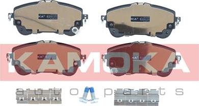 Kamoka JQ101055 - Тормозные колодки, дисковые, комплект autospares.lv