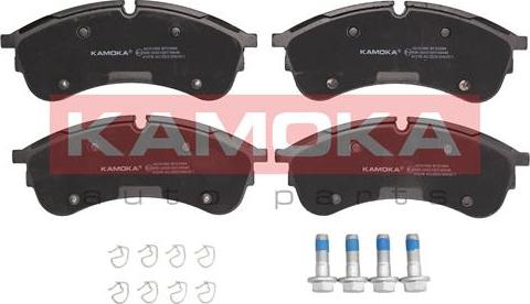 Kamoka JQ101065 - Тормозные колодки, дисковые, комплект autospares.lv