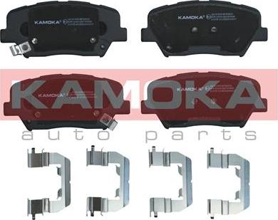 Kamoka JQ101009 - Тормозные колодки, дисковые, комплект autospares.lv