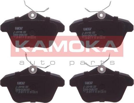 Kamoka JQ1011990 - Тормозные колодки, дисковые, комплект autospares.lv