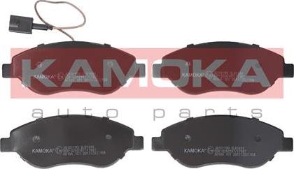 Kamoka JQ101199 - Тормозные колодки, дисковые, комплект autospares.lv