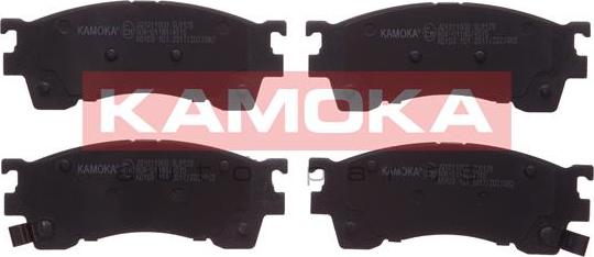 Kamoka JQ1011900 - Тормозные колодки, дисковые, комплект autospares.lv