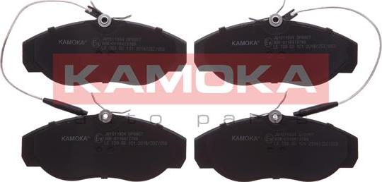 Kamoka JQ1011934 - Тормозные колодки, дисковые, комплект autospares.lv
