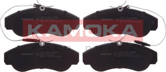 Kamoka JQ1011936 - Тормозные колодки, дисковые, комплект autospares.lv