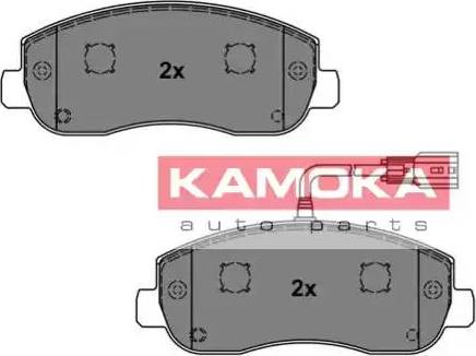 Kamoka JQ101145 - Тормозные колодки, дисковые, комплект autospares.lv