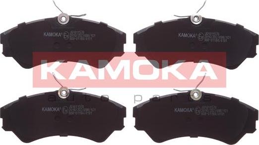 Kamoka JQ1011570 - Тормозные колодки, дисковые, комплект autospares.lv