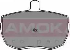 Kamoka JQ1011658 - Тормозные колодки, дисковые, комплект autospares.lv