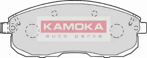 Kamoka JQ101106 - Тормозные колодки, дисковые, комплект autospares.lv