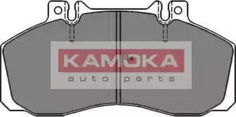 Kamoka JQ1011002 - Тормозные колодки, дисковые, комплект autospares.lv