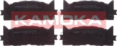 Kamoka JQ101107 - Тормозные колодки, дисковые, комплект autospares.lv