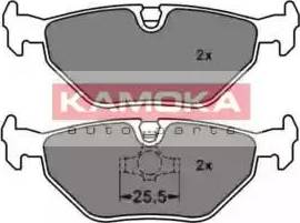 Kamoka JQ1011156 - Тормозные колодки, дисковые, комплект autospares.lv