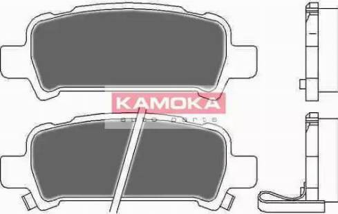 Kamoka JQ101116 - Тормозные колодки, дисковые, комплект autospares.lv