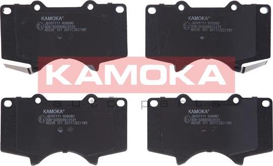 Kamoka JQ101111 - Тормозные колодки, дисковые, комплект autospares.lv