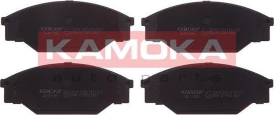Kamoka JQ101185 - Тормозные колодки, дисковые, комплект autospares.lv