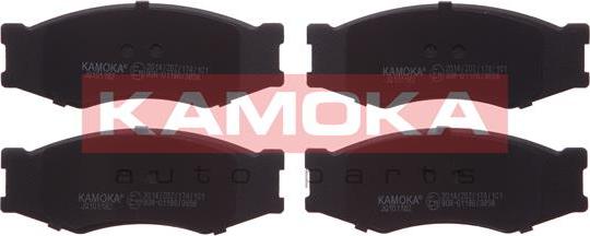 Kamoka JQ101182 - Тормозные колодки, дисковые, комплект autospares.lv