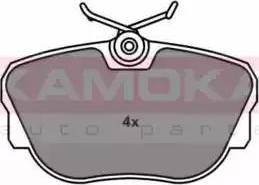 Kamoka JQ1011338 - Тормозные колодки, дисковые, комплект autospares.lv