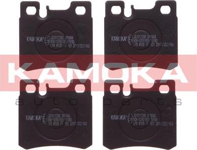 Kamoka JQ1011288 - Тормозные колодки, дисковые, комплект autospares.lv