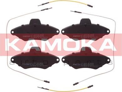 Kamoka JQ1011748 - Тормозные колодки, дисковые, комплект autospares.lv