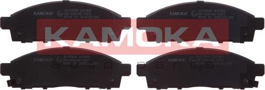 Kamoka JQ1018046 - Тормозные колодки, дисковые, комплект autospares.lv