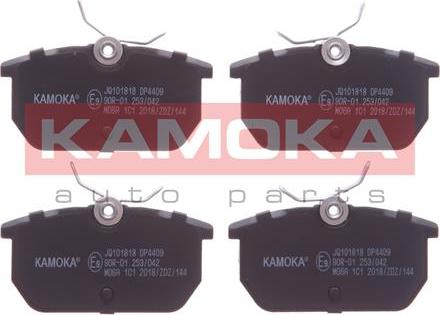 Kamoka JQ101818 - Тормозные колодки, дисковые, комплект autospares.lv