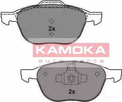 Kamoka JQ1018124 - Тормозные колодки, дисковые, комплект autospares.lv