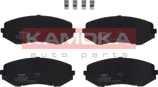 Kamoka JQ1018120 - Тормозные колодки, дисковые, комплект autospares.lv