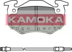 Kamoka JQ101880 - Тормозные колодки, дисковые, комплект autospares.lv