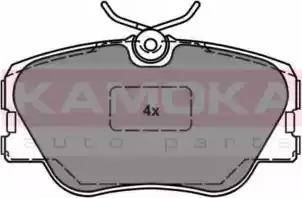 Kamoka JQ101830 - Тормозные колодки, дисковые, комплект autospares.lv