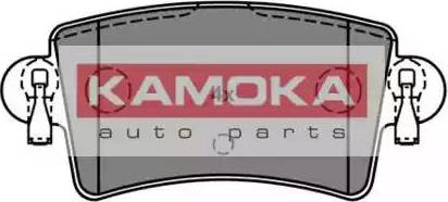 Kamoka JQ1018372 - Тормозные колодки, дисковые, комплект autospares.lv