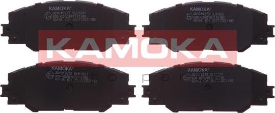 Kamoka JQ1018272 - Тормозные колодки, дисковые, комплект autospares.lv