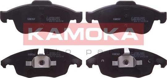 Kamoka JQ1013942 - Тормозные колодки, дисковые, комплект autospares.lv