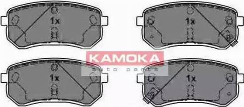 Kamoka JQ1013906 - Тормозные колодки, дисковые, комплект autospares.lv