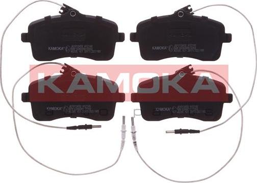 Kamoka JQ1013450 - Тормозные колодки, дисковые, комплект autospares.lv