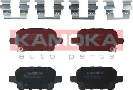 Kamoka JQ101364 - Тормозные колодки, дисковые, комплект autospares.lv