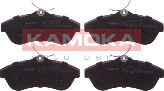 Kamoka JQ1013086 - Тормозные колодки, дисковые, комплект autospares.lv