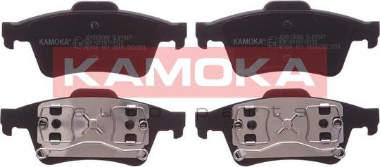 Kamoka JQ1013080 - Тормозные колодки, дисковые, комплект autospares.lv